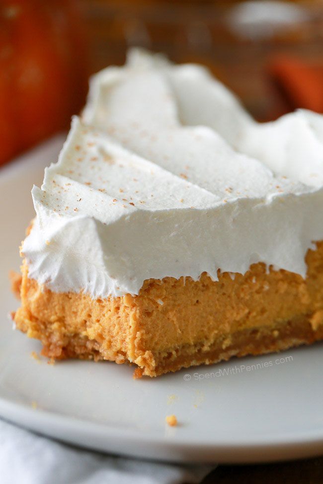Easy as Pie Pumpkin Cheesecake! Spend With Pennies RecipesCheesecakes
Pumpkin pie