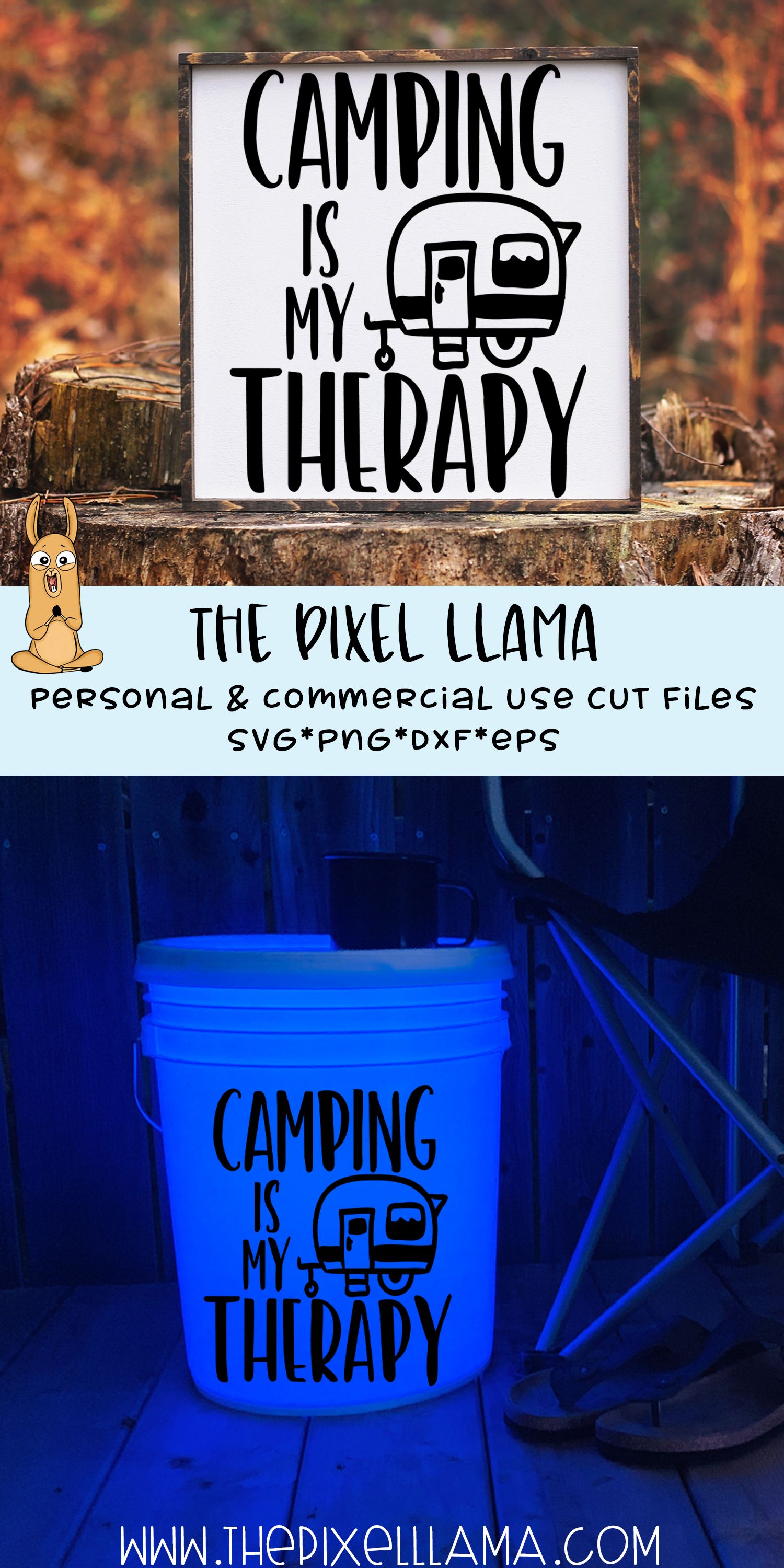Download Camping Outdoors : Camping Is My Therapy SVG in 2020 ...