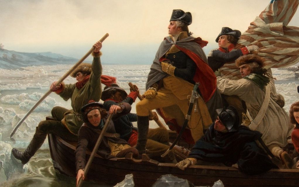 washington crossing the delaware