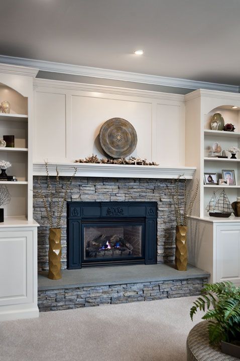 Stacked Stone Fireplace Built Ins Google Search By Stacked Stone Fireplace Built Ins Google Search By