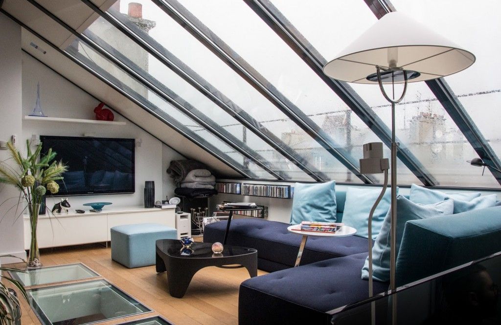 Verrière de toit et puits de lumière dans un duplex Lofts, Loft - puit de lumiere maison Verrière de toit et puits de lumière dans un duplex Lofts, Loft - puit de lumiere maison