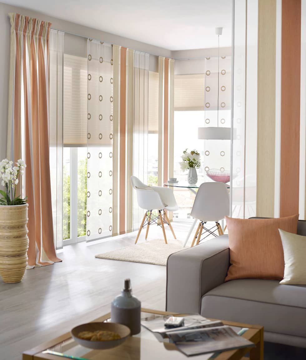 Plissee Wohnzimmer Gardinen, sonnenschutz, plissee - livingreet unland international gmbh