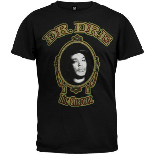 Dr DRE The Chronic Cotton Girls Boys T Shirt Kids Funny Tees Black