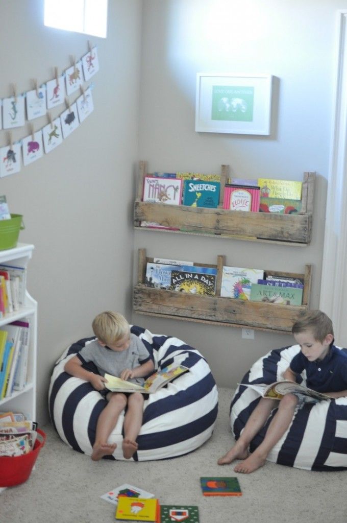 10 ideas para organizar los libros en estanterías de palet - estantes para libros 10 ideas para organizar los libros en estanterías de palet - estantes para libros