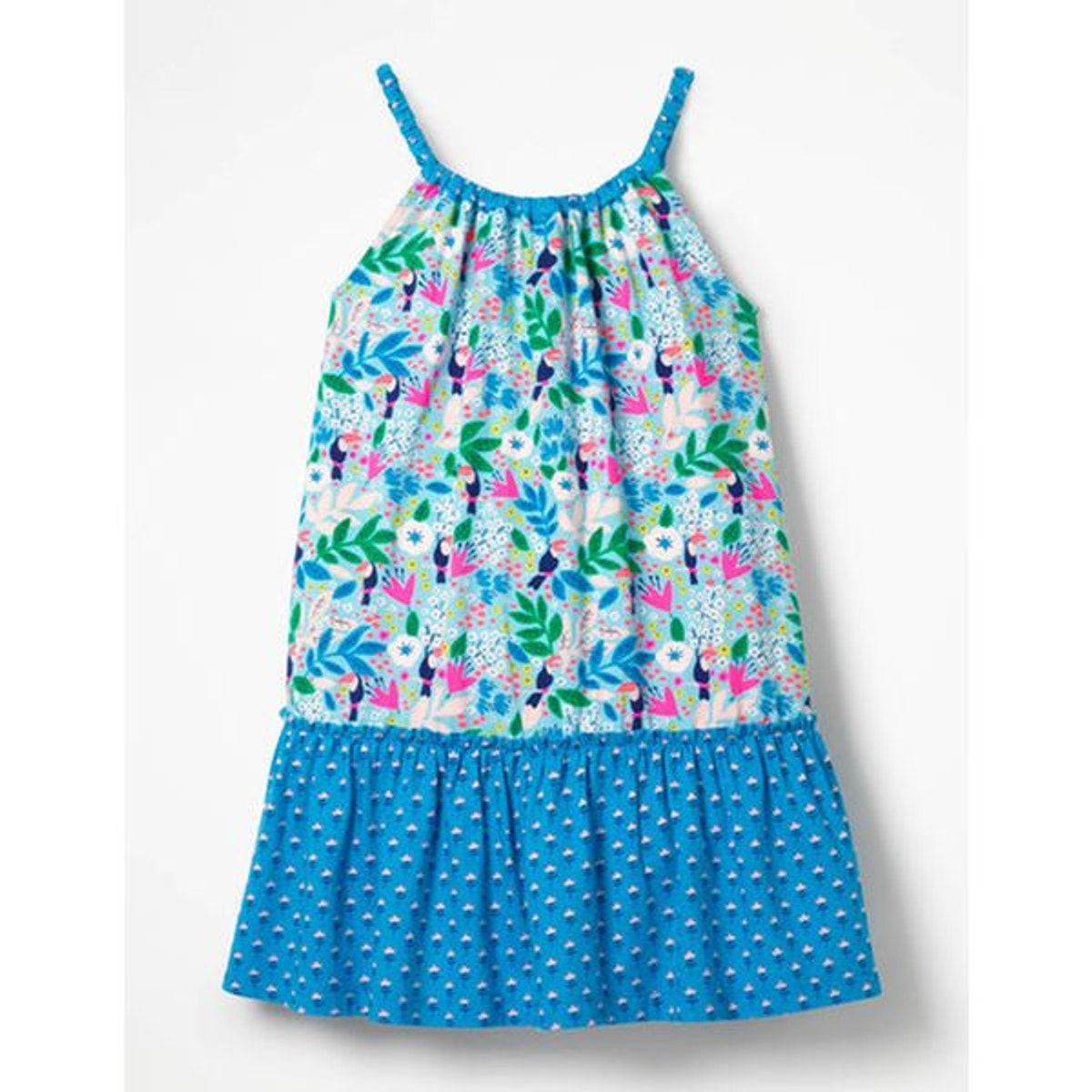 Johnnie B Mini Boden Floral Viscose Playsuit Age 10 New