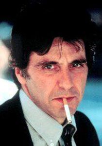 Al Pacino cut out his habit of smoking two packs of Cigarettes a day to