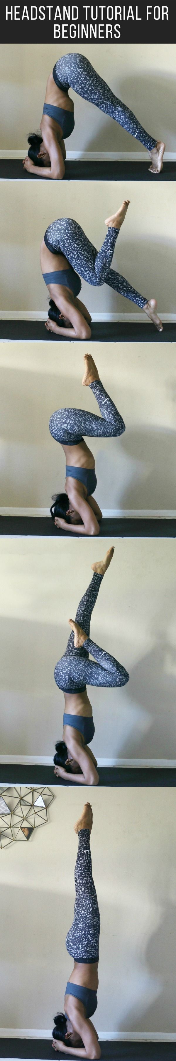 Yoga Headstand Tutorial For Beginners Yoga Headstand Tutorial For Beginners