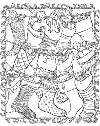 holiday coloring pages downloadable festive snowflakes stockings snowmen and more scenes - Holiday Coloring Page holiday coloring pages downloadable festive snowflakes stockings snowmen and more scenes - Holiday Coloring Page