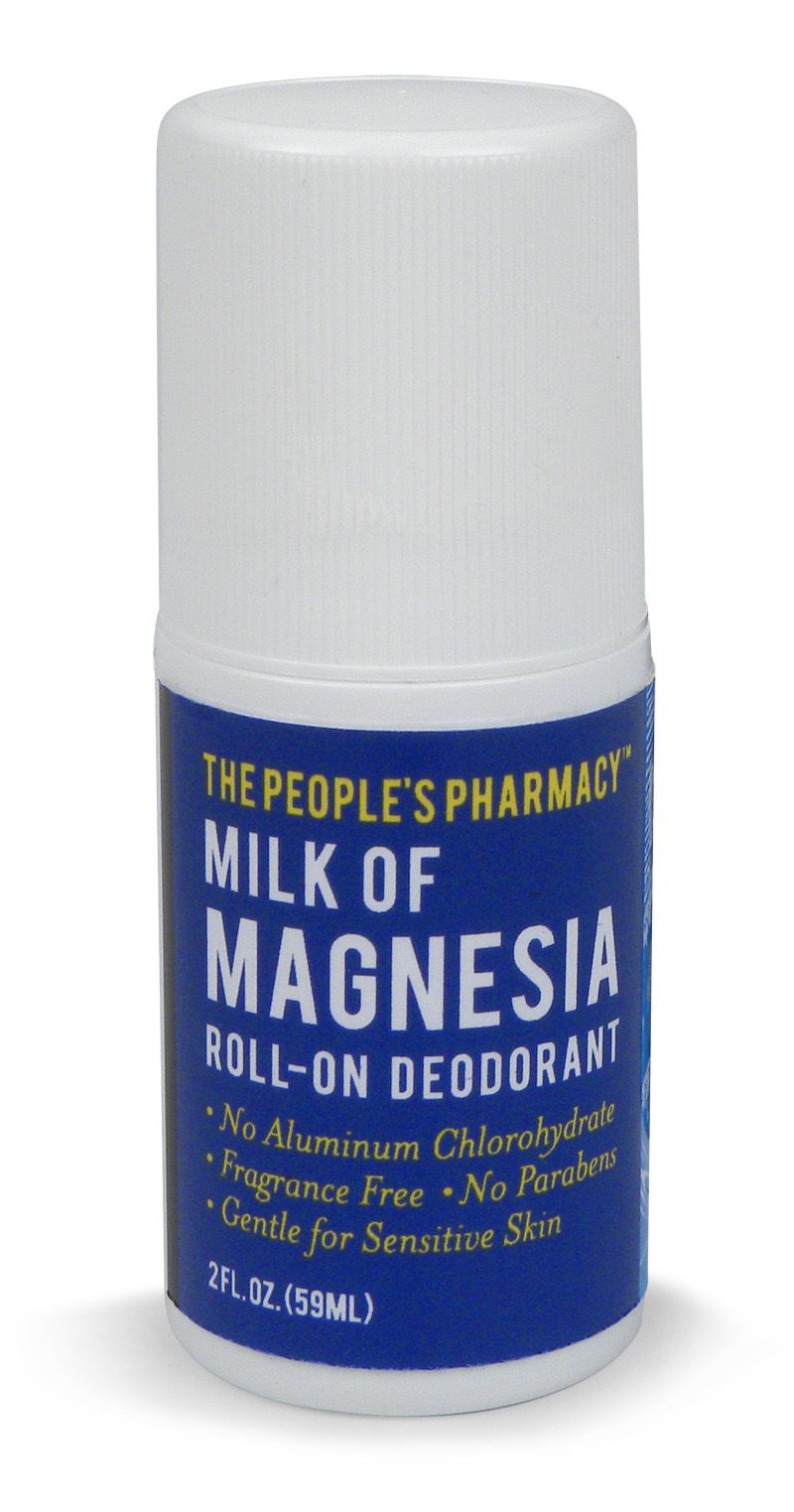 A great natural deodorant? Milk of Magnesia http A great natural deodorant? Milk of Magnesia http