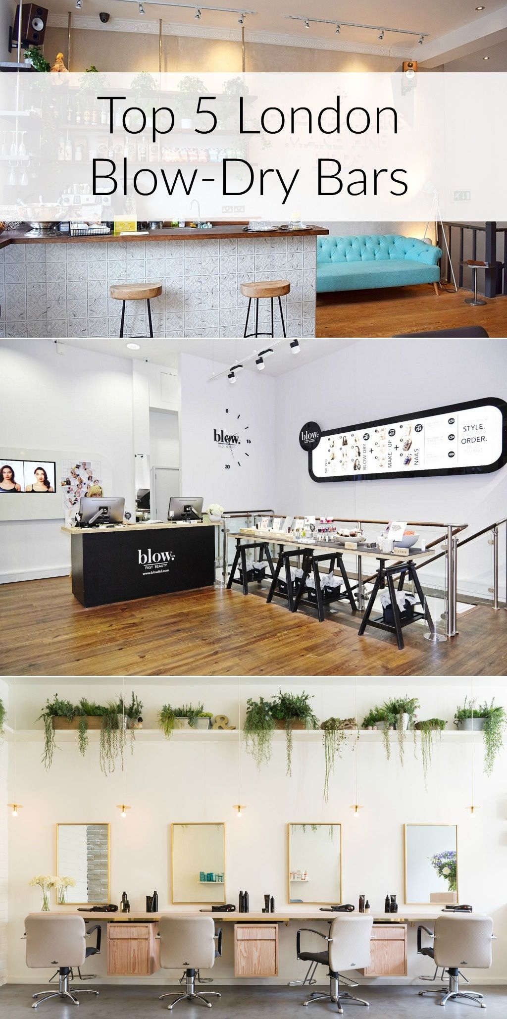 The best London blow-dry bars forecasting The best London blow-dry bars forecast