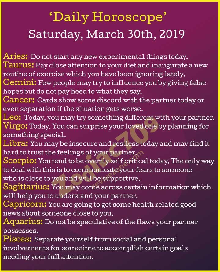 pisces daily horoscope march 30
