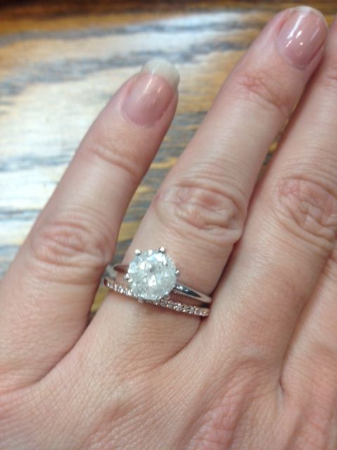 Sample Engagement Setting Really Cloudy Diamond Ew Will Be In