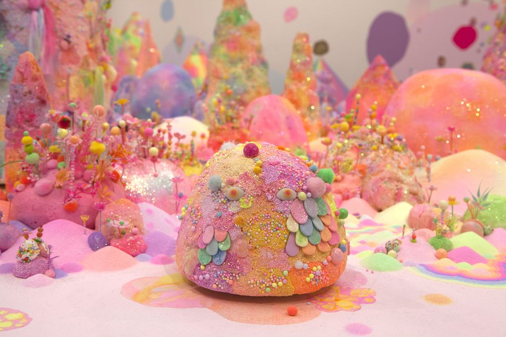 1 000 Pounds Of Powdered Sugar Created A Colorful Candy Kingdom Candy 1-000-pounds-of-powdered-sugar-created-a-colorful-candy-kingdom-candy