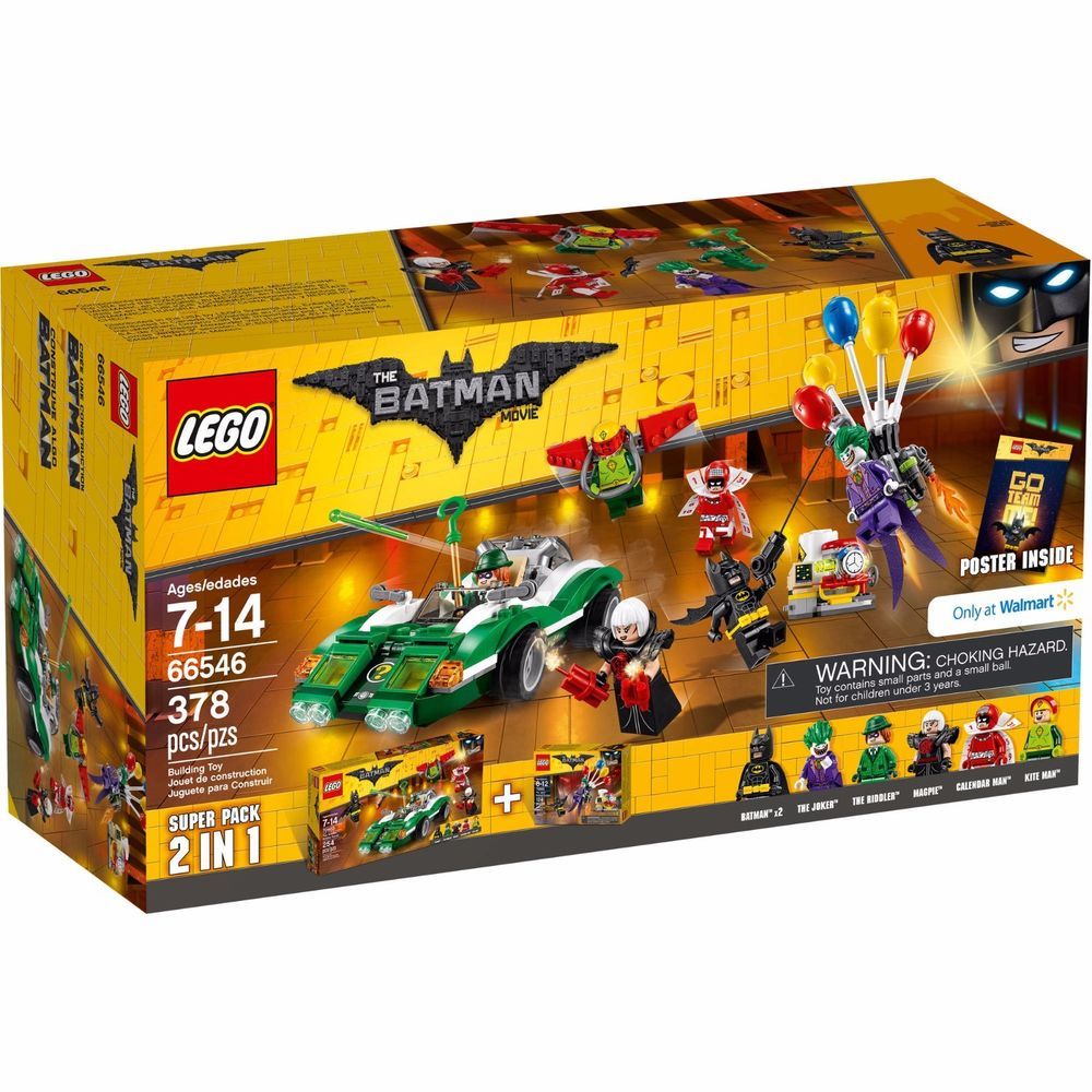 LEGO Batman Movie The Riddler Minifigure 70903 new 2017
