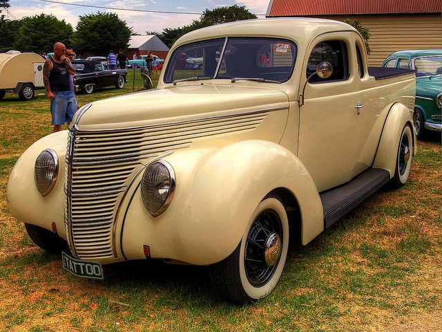 1938 Australian Ford Standard Coupe Utility American Pickup