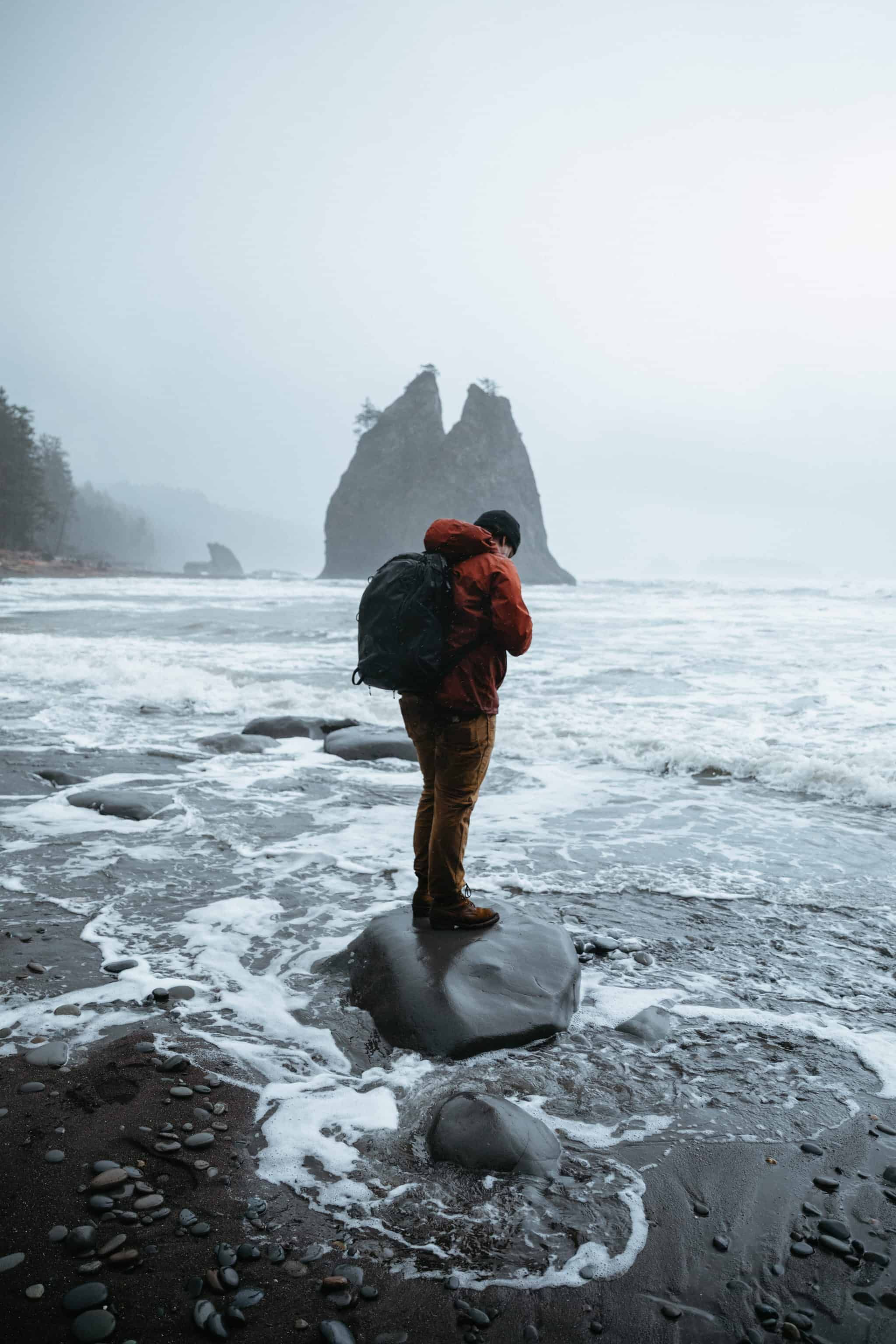 Taking a trip to Washington's very own Olympic Peninsula? We've got the ultimate guide of things to do in Olympic National Park, filled to the brim with adventure! From Rialto Beach to the Hoh Rainforest, we're sharing everything in this post. Save it for your next adventure! #washington #Unitedstates #olympicnationalpark #olympicnps #PNW #pacificnorthwest #travel #westernUSA #photography #landscape #temperaterainforest #hurricaneridge #solducfalls #hohrainforest