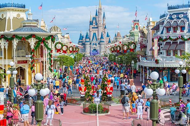Magic Kingdom Crowds And How To Avoid Them Disney World Christmas Disneyland Anaheim Disney World