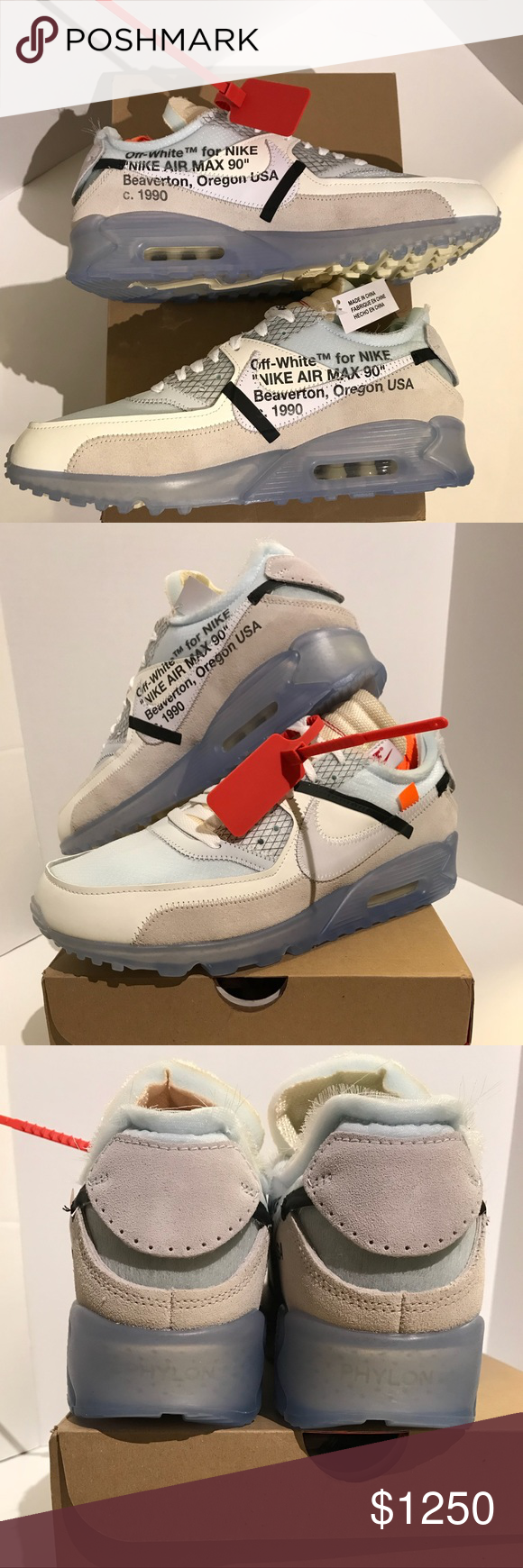 off white air max 90 receipt