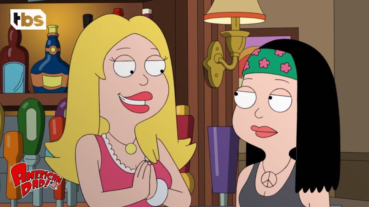 Tbs American Dad Francine Sings In An Airport Bar Tbs View