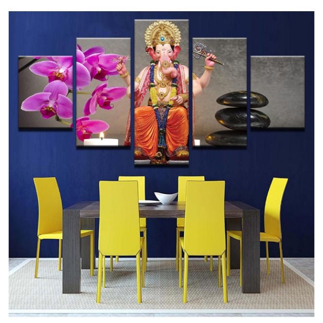 for Dining Table Indoor Garden,Living Room Diwali Home Decoration and Gifts TiedRibbons Handmade Flower Vase 21 cm X 6 cm X 6 cm Study Table