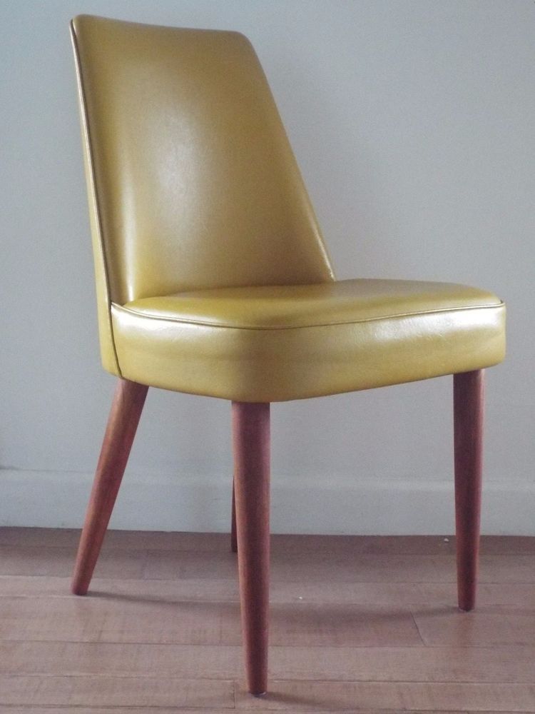 mid century 1950 s teak vinyl george stone desk chair courier