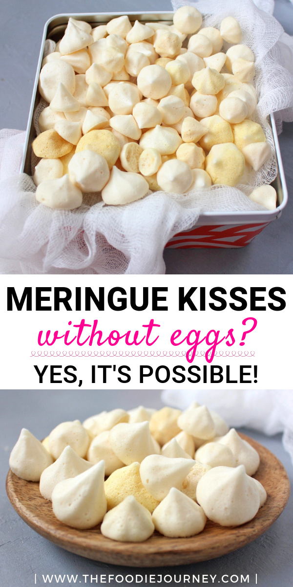 How to make Meringue Kisses without Eggs Meringue cookies, Classic
