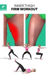 INNER THIGH WORKOUTS - #Athomeworkouts #body #Exercicesfaciles #fit #fitness #girl #Lowerbellyfatwor...