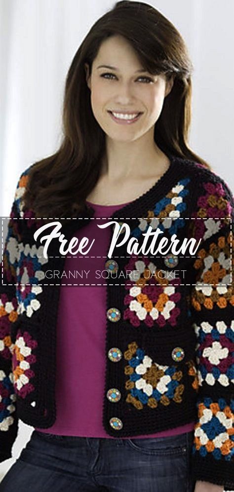 #pattern #granny #square #jacket #freeGranny Square Jacket – Free Pattern : G... : #pattern #granny #square #jacket #freeGranny Square Jacket – Free Pattern : Granny Square Jacket – Free Pattern : This DIY rug gives new #Free #freeGranny #Granny #Jacket #pattern #Square #grannysquareponcho