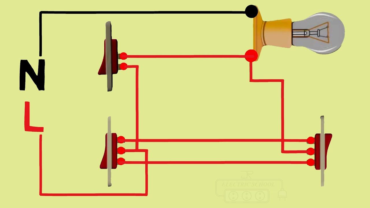 Master On Switch Wiring Diagram In Two Way Switch