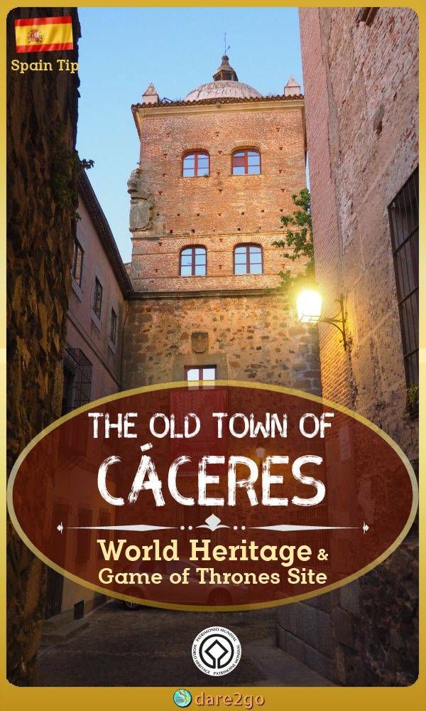 The fortified old town of Cáceres in Spain is a true gem. The integrity of its many historic buildings is World Heritage protected. The early Roman settlement was later fortified by the Moors. In the 14th to 16th century influential families built their Renaissance palaces inside the old walled town. We invite you to discover the secret of Caceres, a town that hasn't changed much over the centuries! #caceres #spain #travel #traveltip #destination #europetravel #worldheritage #dare2go #roadtrip Spain Travel Guide, Europe Travel Tips, Travel Guides, Travel Destinations, European Destination, European Travel, Spain And Portugal, Portugal Travel, Unesco Sites