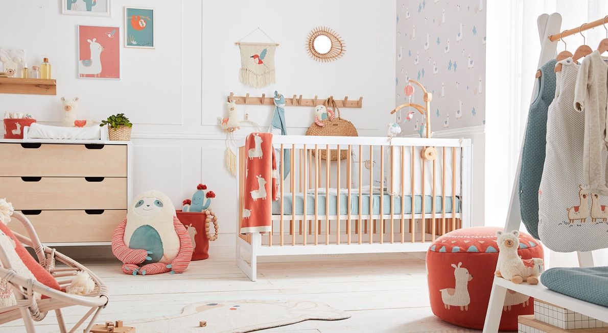 Moris Sacha Theme Coordonne Mixte Aubert Deco Chambre Bebe