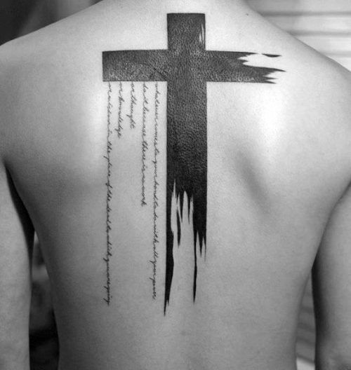 Tatuajecruz24 500x528 Jpg 500 528 Pixels Tatuajes De Cruces En Espalda Diseños De Tatuaje Con Cruz Diseños De Tatuajes Para Hombres