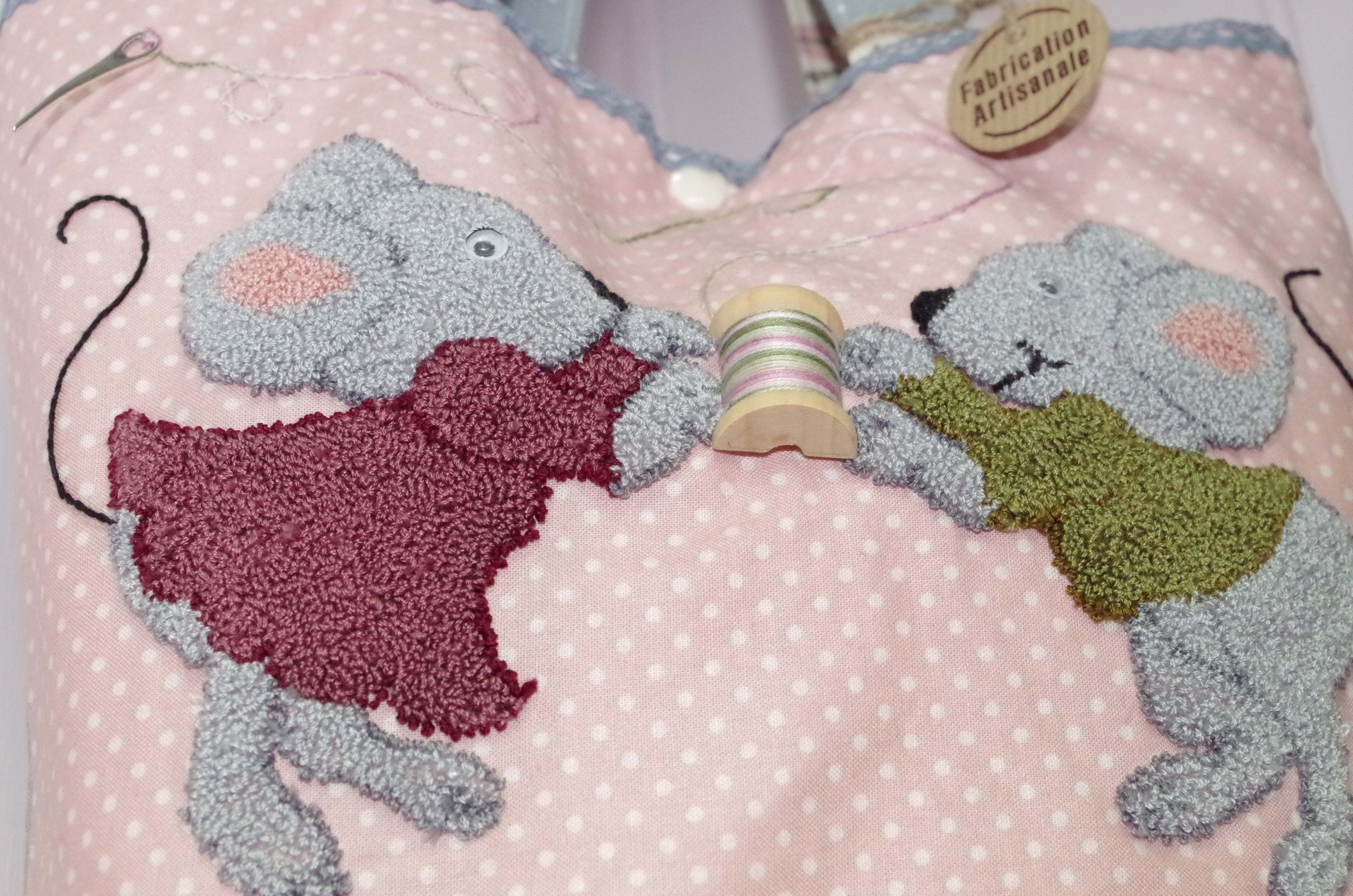 Square cerceau broderie Hoop Cadre en Plastique À faire soi-même Cross Stitch Craft Outil
