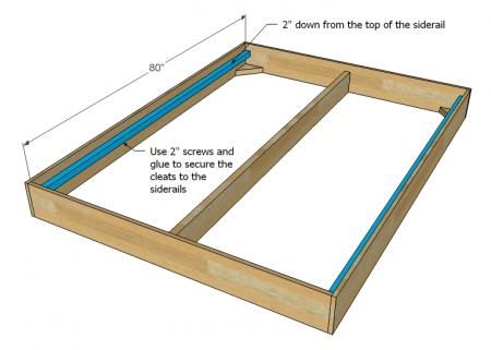 better instructions platform bed h o m e i m p r o v e m e n t how wide is a full size bed frame