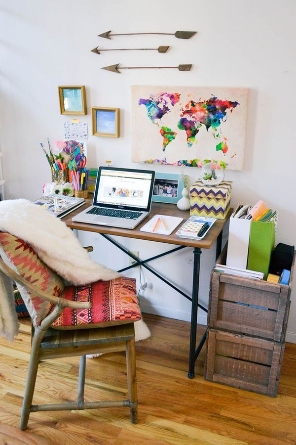 A Tour Of My Nyc Apartment House Home Decor Bohemian Nyc Apartment Tour Hipster Small One Bedroom E Boho Decor Bohemian Home Office