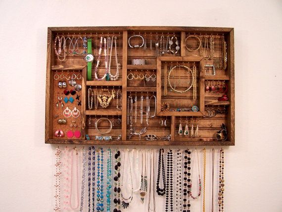 Diy Where You Can Put Your Accessoires D Jewelry Organizer Diy Jewellery Storage Crafts