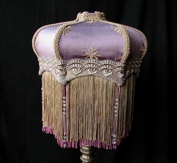 Victorian Lampshade Crown Mini Lamp Shade Lampshades Lamps Pink Mini Lamp Shade, Mini Lamp Shades
