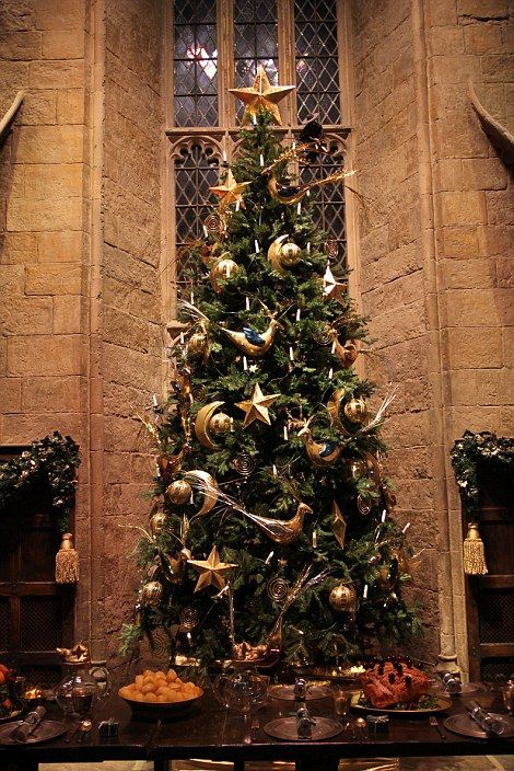 Exclusive behind-the-scenes look at a real Hogwarts Christmas