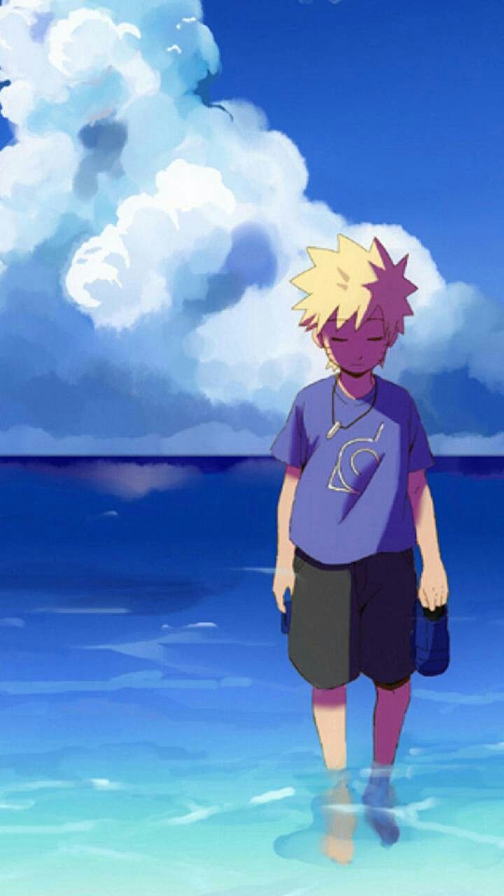 Just Like The Color Of Sea Naruto Is Peace Naruto Anime Naruto Wallpaper Iphone Kid Naruto