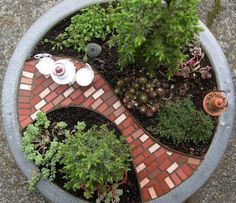 Original Mini Patio Mix Kit For Miniature Gardens, Fairy or Gnome Gardens, Create Paths or Patios That Won't Wash Away, Authentic Realistic