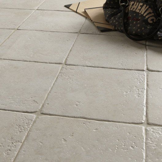 Carrelage sol et mur blanc effet pierre Toscane l325 x L325 cm - brico depot faience salle de bain Carrelage sol et mur blanc effet pierre Toscane l325 x L325 cm - brico depot faience salle de bain