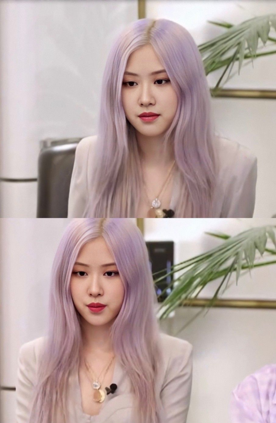 Blackpink Rose Short Hair Rose Pink Hair Pink Hair Short Hair Styles