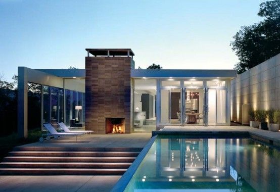 Catskill Modern Mountain House Digsdigs Glass House Design Modern Glass House Architecture