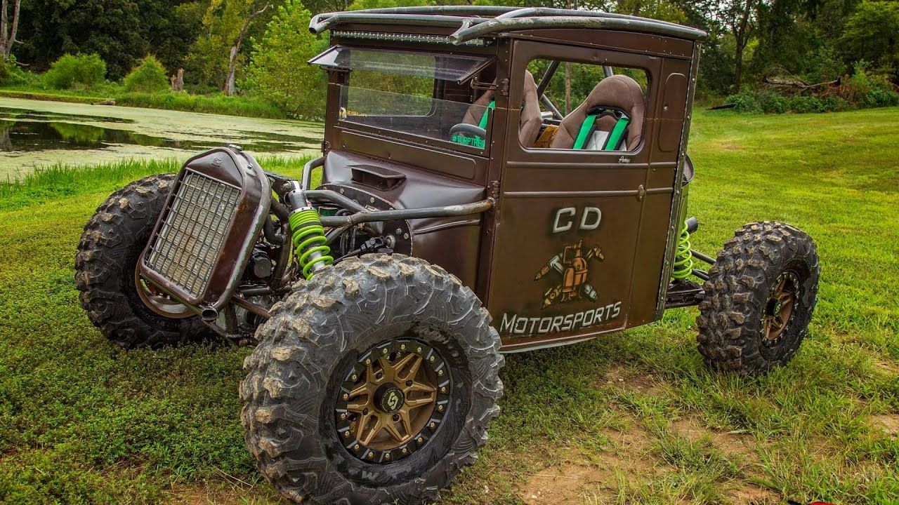 Rat Rod RZR ~ 1925 Ford Model TT Cab Meets 2015 Polaris RZR 1000 Jeep Rat Rod, Rat Rod Truck, Mini Trucks, Cars Trucks, Homemade Go Kart, Polaris Rzr 1000, Karts, Atv Riding, Classic Chevy Trucks