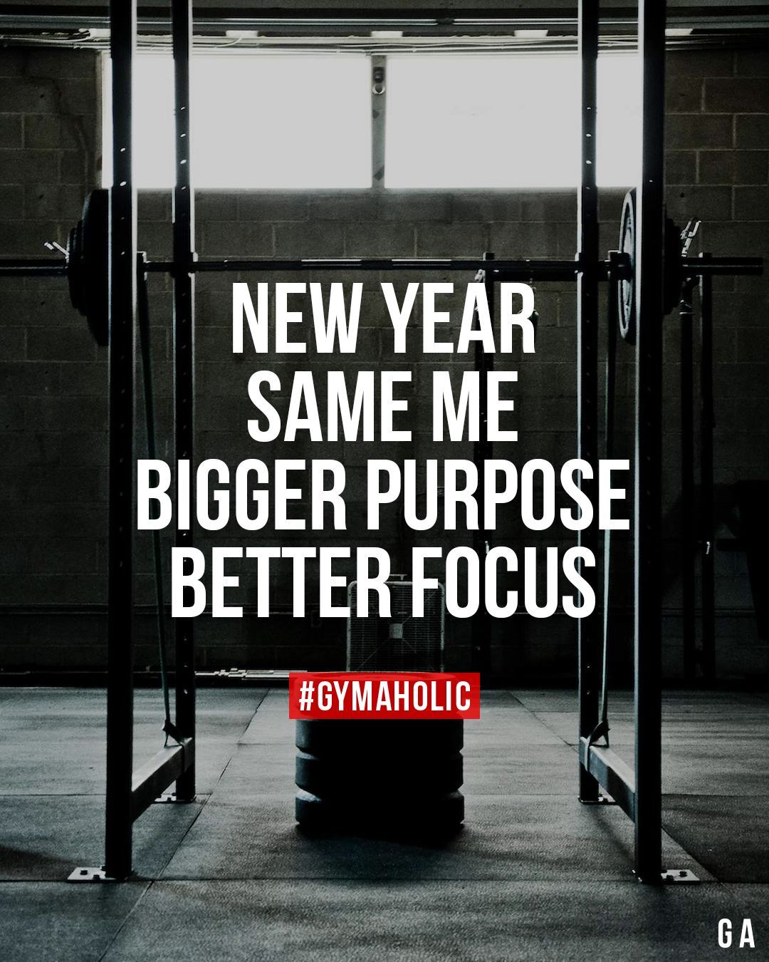 New year, same me. Bigger purpose. Better focus. New year, same me. Bigger purpose. Better fo...