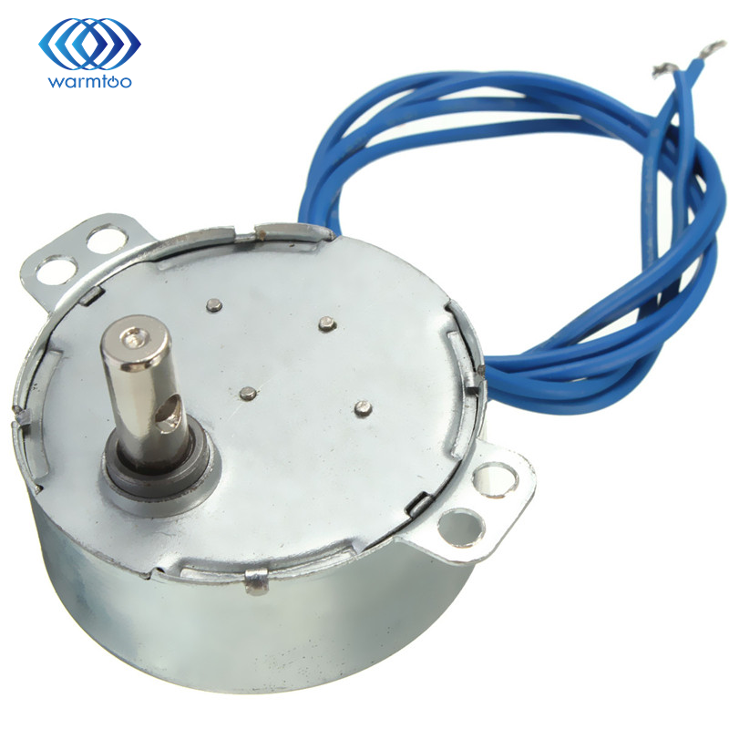 Turntable Synchronous Synchron Motor 5-6RPM AC100-127V 50//60Hz 4W