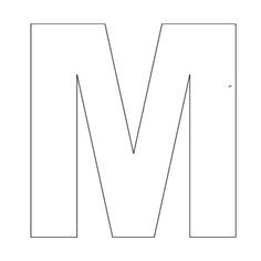 Massif image with letter m printable Effortless image regarding letter m printable