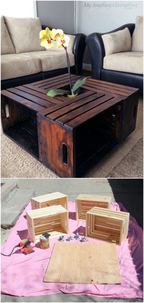 25 Holzkiste Upcycling-Projekte für fabelhafte Wohnkultur #decor #fabelhafte .....