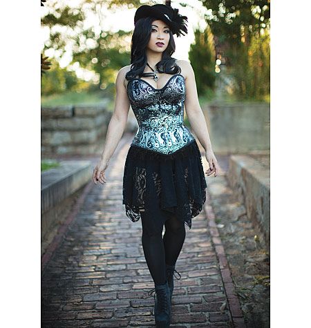 Misses Overbust Or Underbust Corsets By Yaya Han Underbust Corset Corset Pattern Corset Fashion