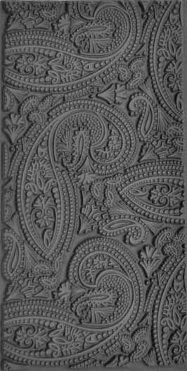 Flexible Texture Tile 4 X 2 Mehndi Paisley Cool Tools
